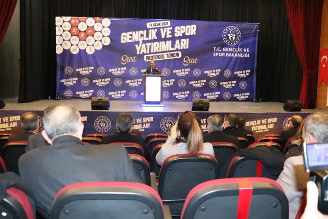 Bakan Kasapoğlu’ndan Siirt’e Stat Müjdesi
