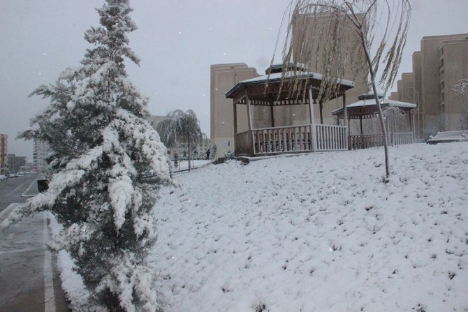 Türkiye’nin En Sıcak İllerinden Şanlıurfa’da Kar Sevinci