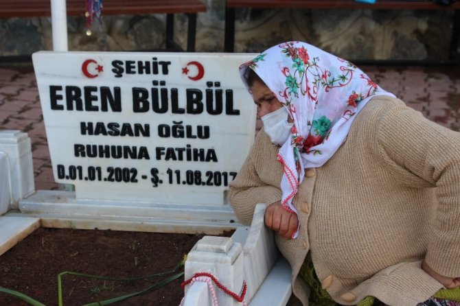 Bakan Kasapoğlu’ndan Eren Bülbül’ün Mezarına Ziyaret