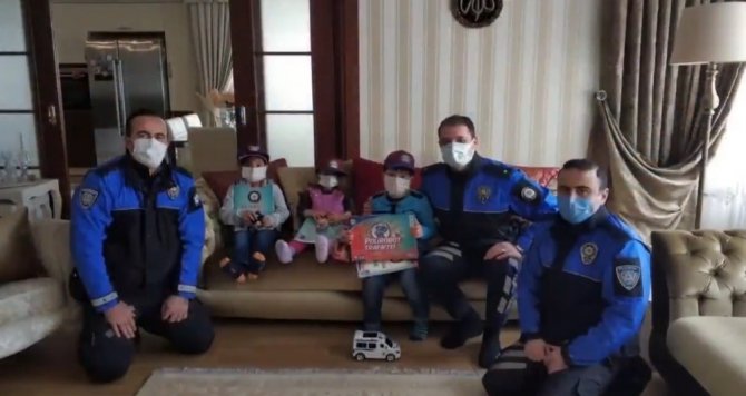 Polis Olmak İsteyen Minik Aras’ın Hayali Gerçek Oldu