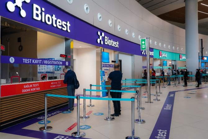 İstanbul Havalimanı’nda Antikor Testi Uygulaması Başladı