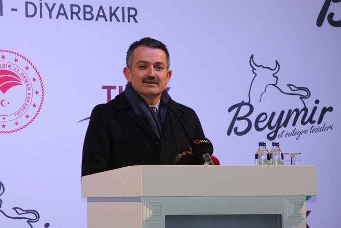 Tarım Ve Orman Bakanı Pakdemirli, Diyarbakır’da Et Entegre Tesisinin Açılışını Yaptı