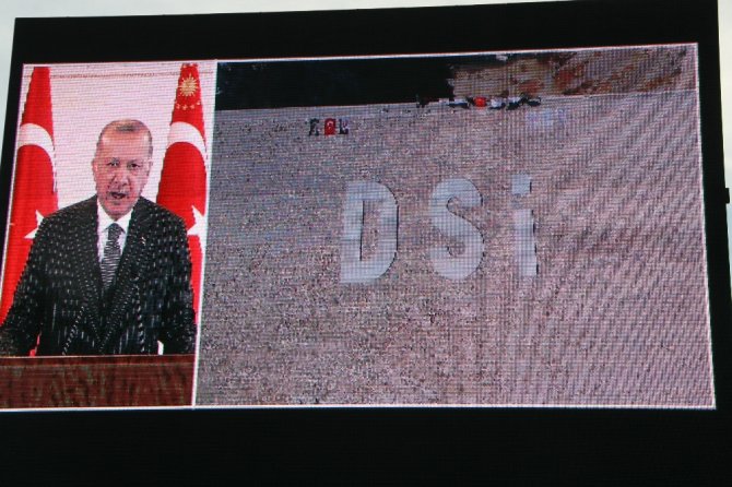Cumhurbaşkanı Erdoğan Dev Projenin Açılışına Video Konferansla Katıldı