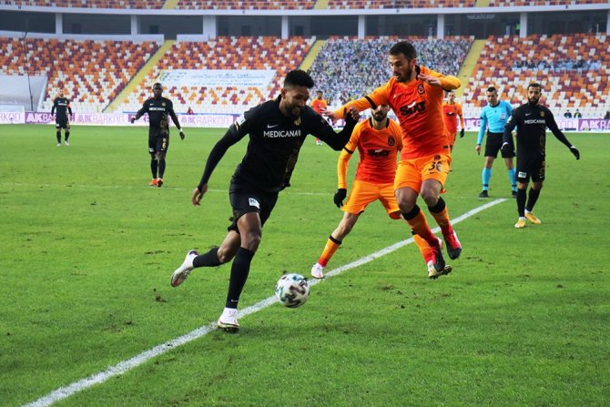 Süper Lig: Yeni Malatyaspor: 0 - Galatasaray: 1 (Maç Sonucu)