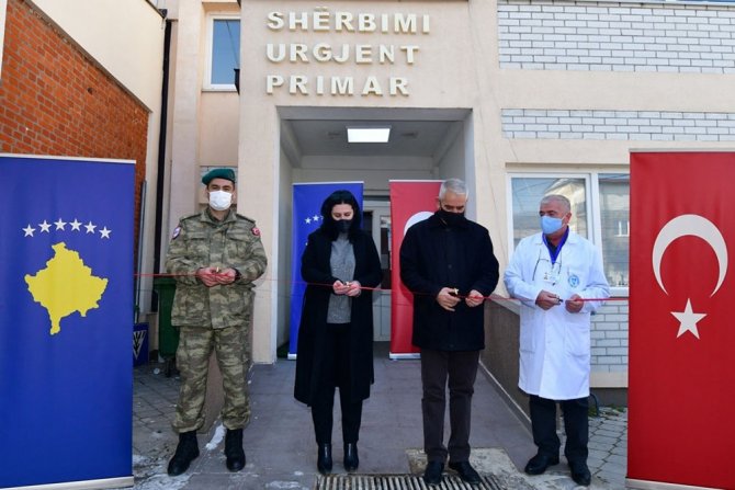 Milli Savunma Bakanlığı, Kosova’da Sağlık Merkezini Yeniledi