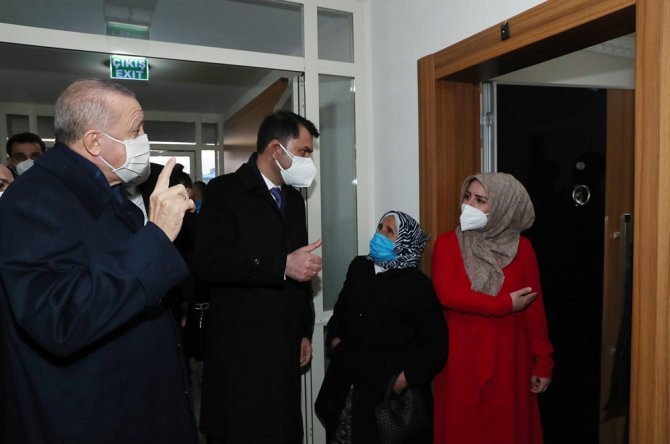 Cumhurbaşkanı Erdoğan’dan Ev Ziyareti