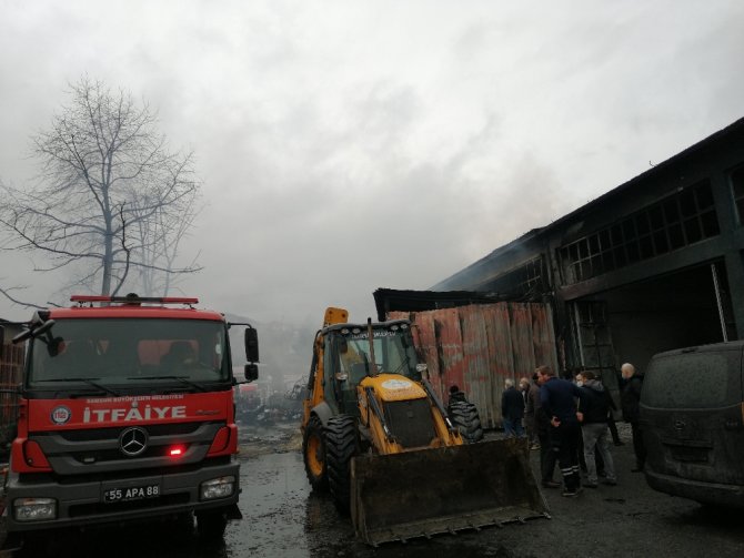 Samsun’daki Yangın Kontrol Altına Alındı