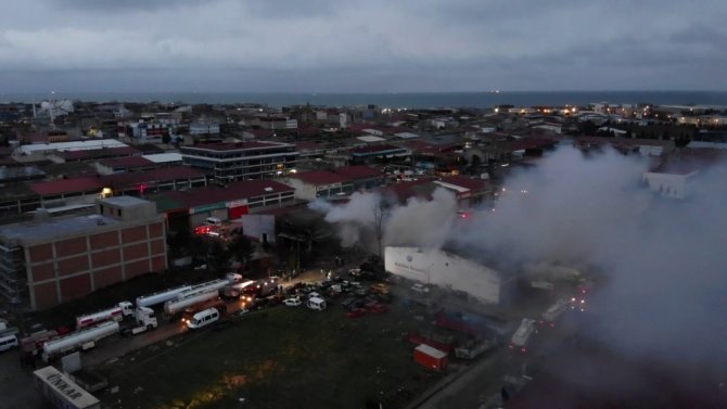 Samsun’daki Yangın Kontrol Altına Alındı