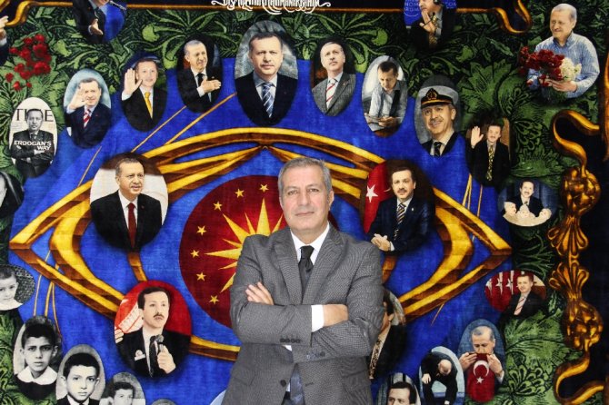 Cumhurbaşkanı Erdoğan Sevgisi Rekorluk Halıya Dokundu