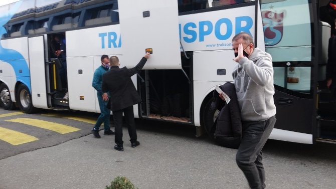 Trabzonspor, İstanbul’a Gitti