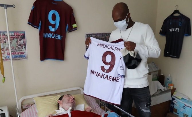 Nwakaeme, Yusuf Şentürk’ü Ziyaret Etti