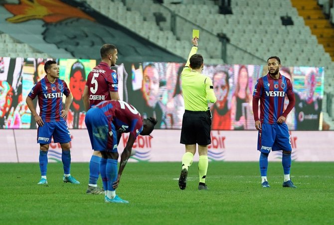 Süper Lig: Beşiktaş: 1 - Trabzonspor: 2 (Maç Sonucu)