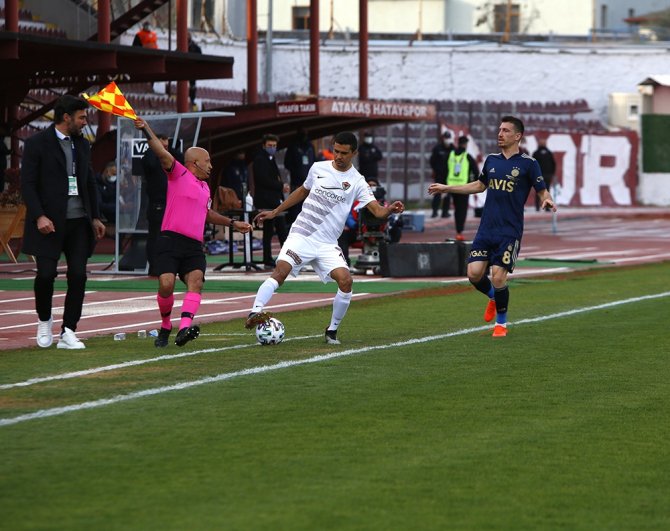 Süper Lig: A.hatayspor: 0 - Fenerbahçe: 1 (İlk Yarı)