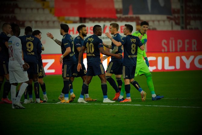 Süper Lig: A.hatayspor: 1 - Fenerbahçe: 2 (Maç Sonucu)