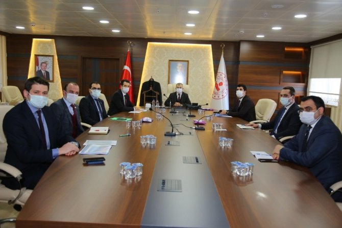 Artvin’de Korona Virüs Tedbirleri Görüşüldü