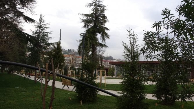 Trabzon Millet Bahçesi Son Şeklini Almaya Başladı