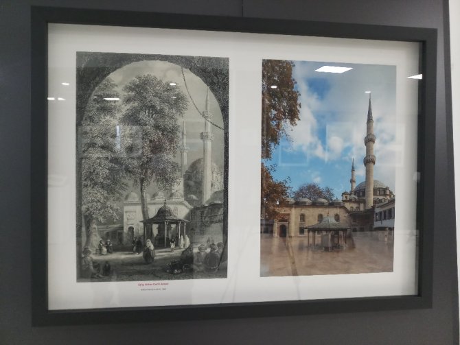 “Günümüz Fotoğraflarıyla Gravürlerde Eyüpsultan” Sergisi Ziyaretçilere Açıldı