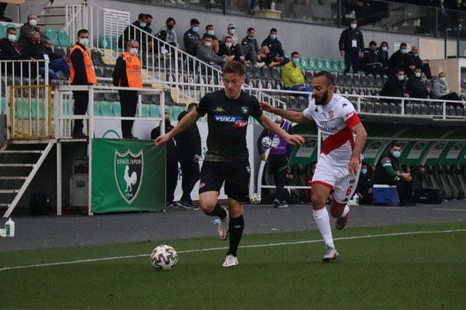 Süper Lig: Denizlispor: 1 - Antalyaspor: 1 (Maç Sonucu)