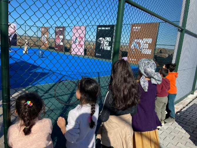 Bakan Kasapoğlu’nun Viranşehirli Köylülere Verdiği Tenis Kortu Sözü Gerçekleştirildi