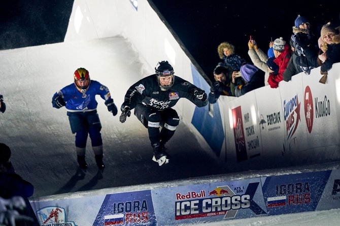 Red Bull Ice Cross Dünya Şampiyonası Rusya’da Başladı