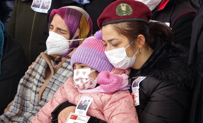 Pençe Kartal-2 Harekatı Şehitleri Başkent’te Son Yolculuğuna Uğurlandı