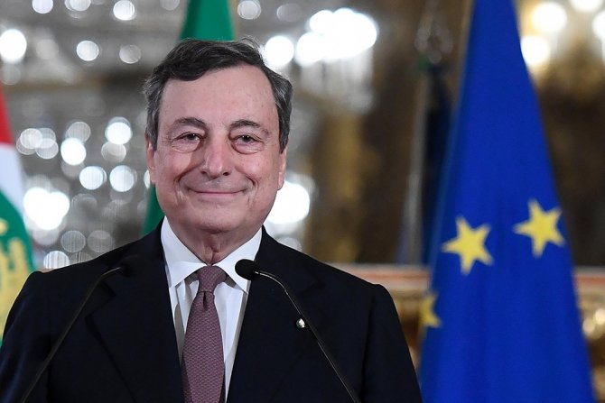 İtalya’da Draghi, Kabinesini Cumhurbaşkanı’na Sundu