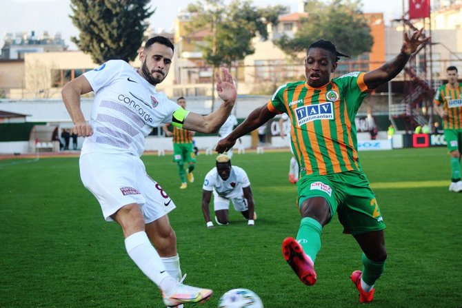 Süper Lig: A. Hatayspor: 0 - A. Alanyaspor: 0 (Maç Sonucu)