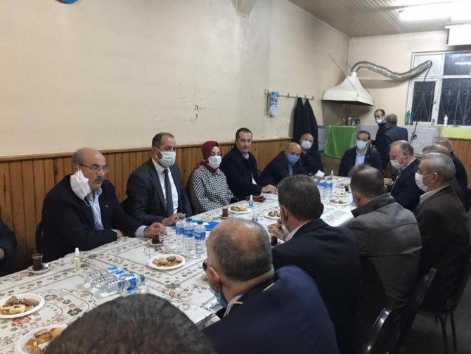 Akçaabat’ta Muhtarların Sorunlarını Dinlediler