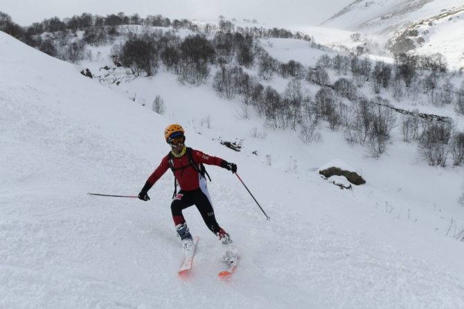Türkiye Dağ Kayağı Şampiyonası Trabzon’da Yapıldı