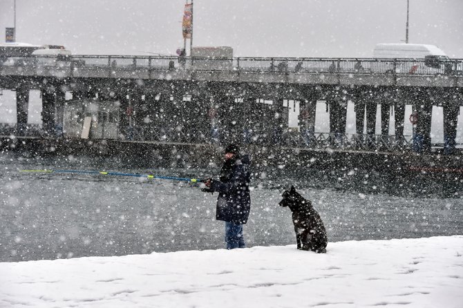 İstanbul Beyaza Büründü, Kartpostallık Manzaralar Oluştu