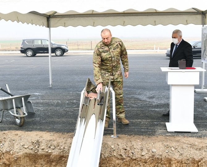 Cumhurbaşkanı İlham Aliyev, Horadiz-ağbend Demiryolunun Temelini Attı