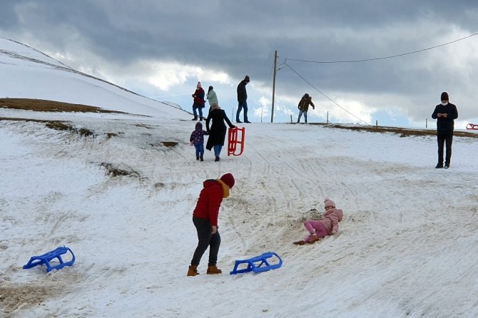 Zigana’da Karne Tatili Sona Erdi