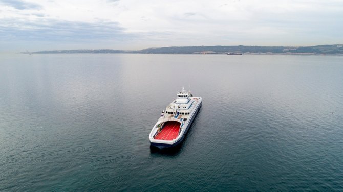 Dünyanın En Büyük Elektrikli Feribotu Norveç Sularında