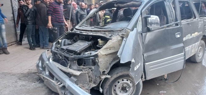 El Bab’da Araç İçinde Patlama: 1 Ölü, 5 Yaralı