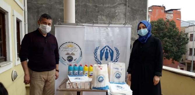 Trabzon’daki Mültecilere Isıtıcı Yardımı