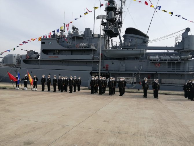 Nato Deniz Görev Grubu-2’nin Komutası Türk Deniz Kuvvetleri Komutanlığı’na Devredildi