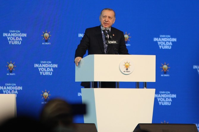 Cumhurbaşkanı Erdoğan İzmir Kongresinde Konuştu