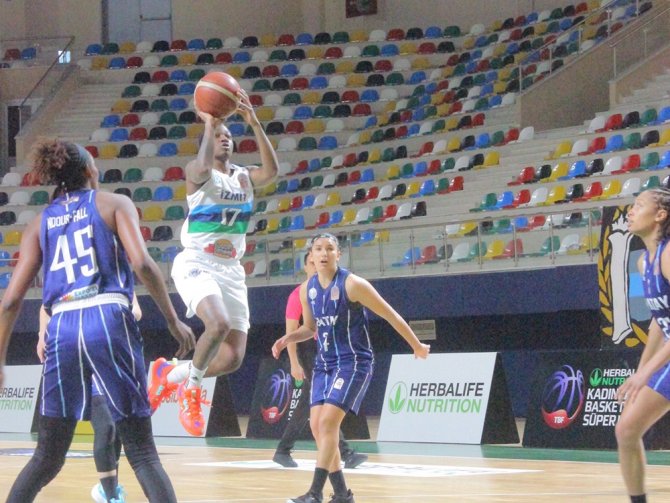 Kadınlar Basketbol Süper Ligi: İzmit Belediyespor: 96 - Hatay Bşb: 97