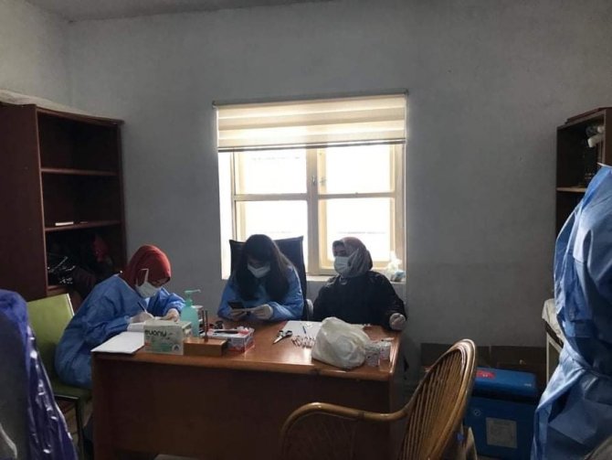 Artvin’de Olumsuz Hava Koşullarına Rağmen Covid-19 Aşılama Çalışmaları Sürüyor