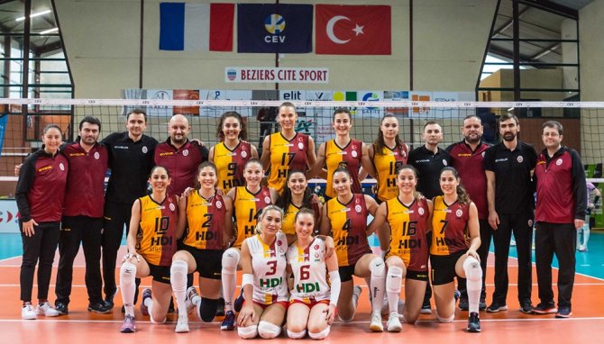 Galatasaray, Beziers Angels’a 3-2 Mağlup Oldu