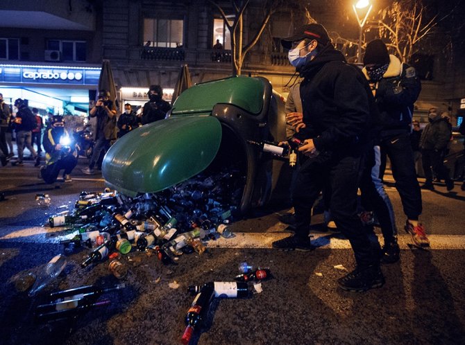 İspanya’da Rapçi Hasel Protestoları 9’ncu Gününde