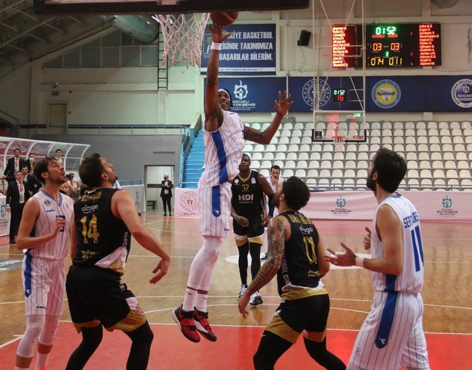 Türkiye Basketbol Ligi: Kocaeli Bşb Kağıtspor:89 - Gct Düzce:74