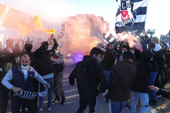 Beşiktaş’a Malatya’da Coşkulu Karşılama