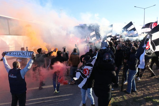 Beşiktaş’a Malatya’da Coşkulu Karşılama