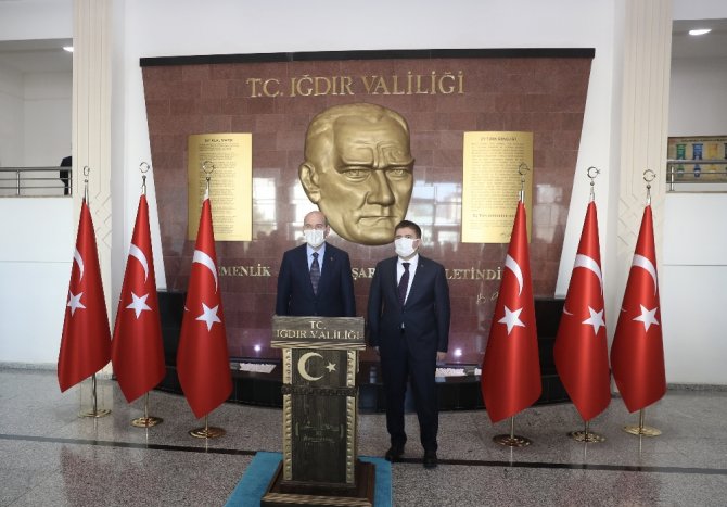 İçişleri Bakanı Soylu Iğdır’da