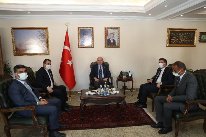 İçişleri Bakanı Soylu Iğdır’da