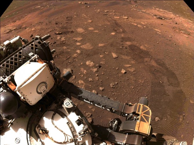 Nasa’nın Uzay Aracı Perseverance, Mars’ta İlk Test Sürüşünü Gerçekleştirdi