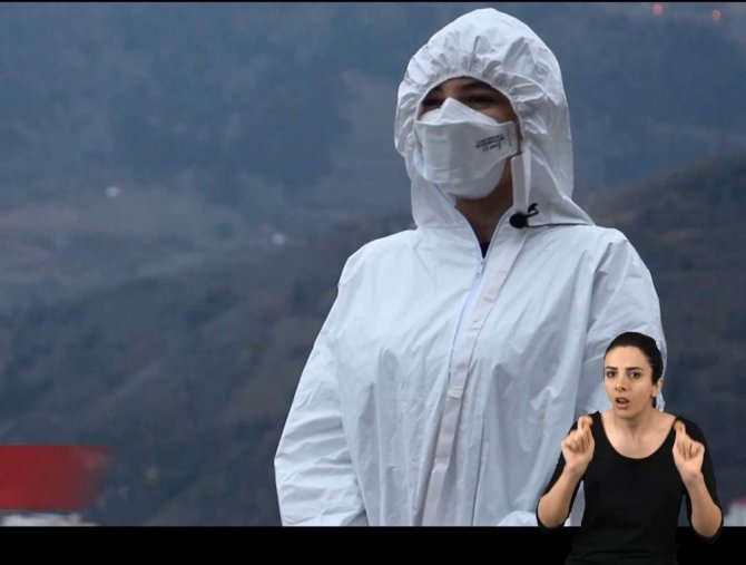 Pandemide Görme Ve İşitme Engelliler İçin Belgesel Yaptılar