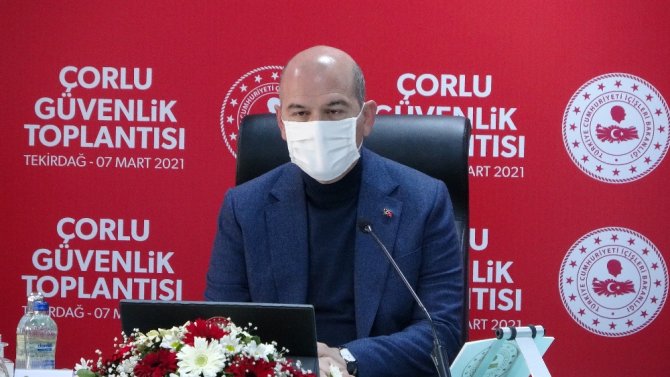 İçişleri Bakanı Soylu Tekirdağ’da