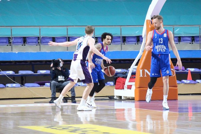 Basketbol Süper Ligi: Hdı Sigorta Afyon Belediyespor: 103 - Anadolu Efes: 85